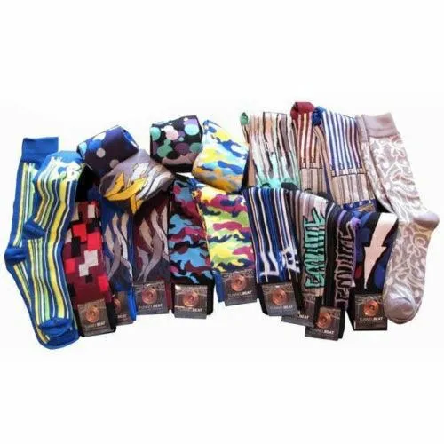 Erni Vales Art Tunnel Beat Cotton Blend Männersocken 6 Pack