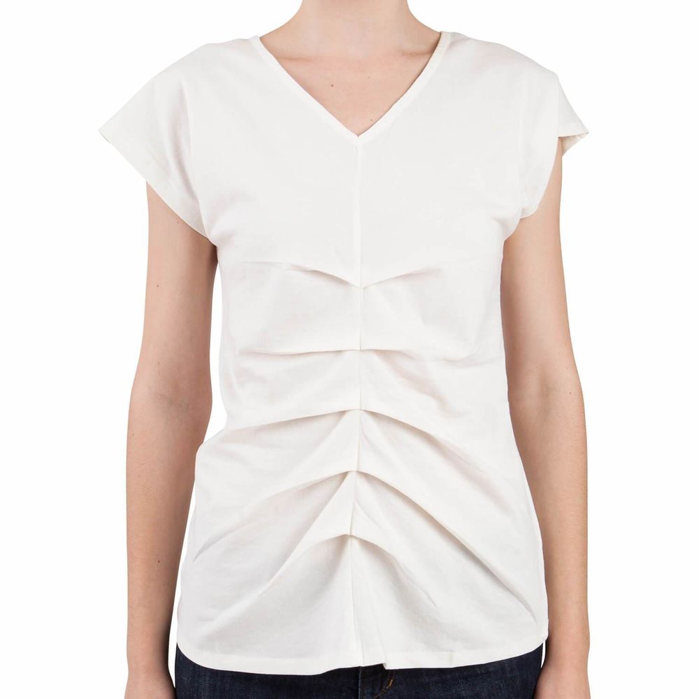 Damen Ruffled Tunic Style Viscose Blouse Top von Dollz Mode