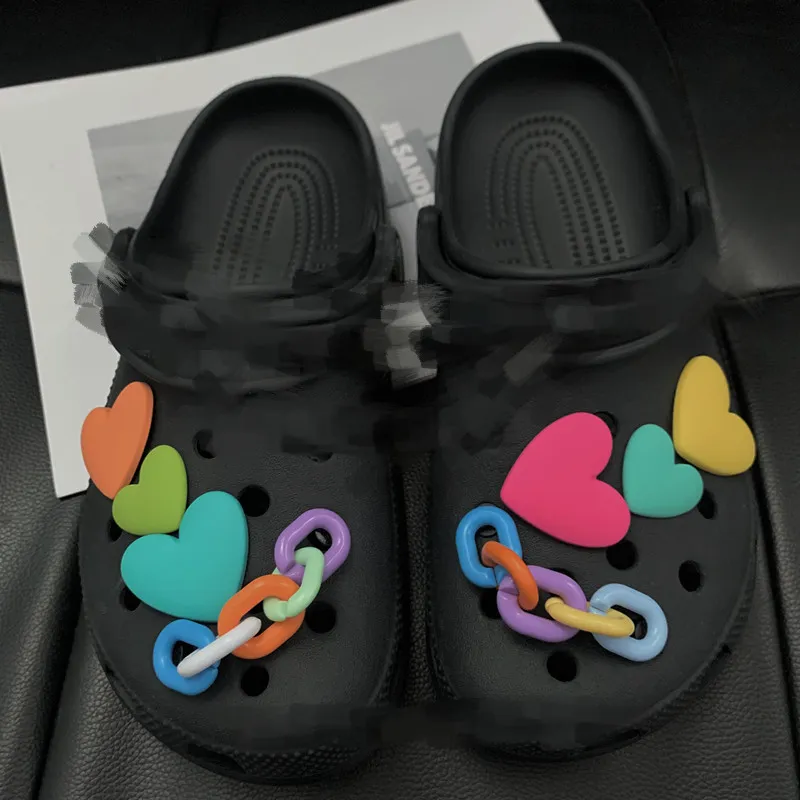 Girls 'DIY Slipper Buckle Dekorative Accessoires