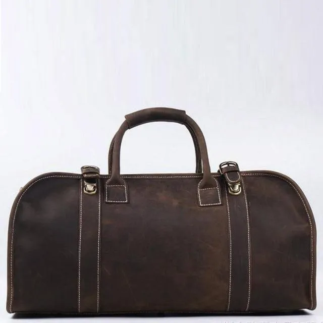 Die Erlend Duffle Tasche| Vintage Leder Wochenende
