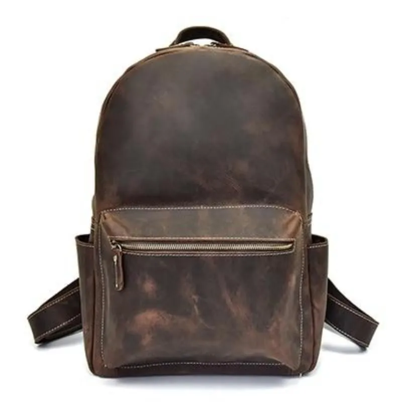 Der kalte Backpack| Handgefertigter Leder Backpack