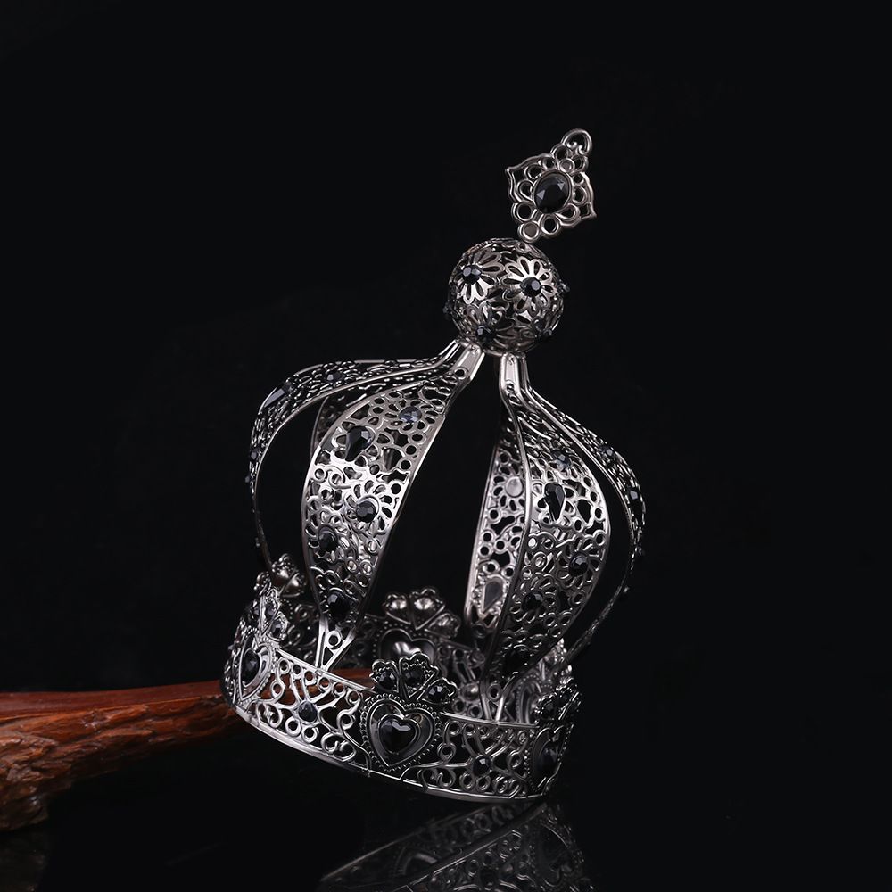 Kinder Crown Cake Dekoration Round Cutout Baroque