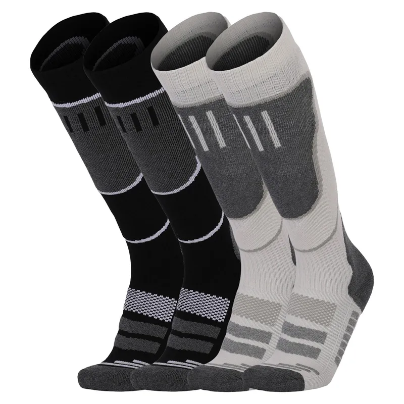 Erwachsene Thermal-Ski - Socken Winter 2 Pack Skiing Snowboarding Wandern warme Socken
