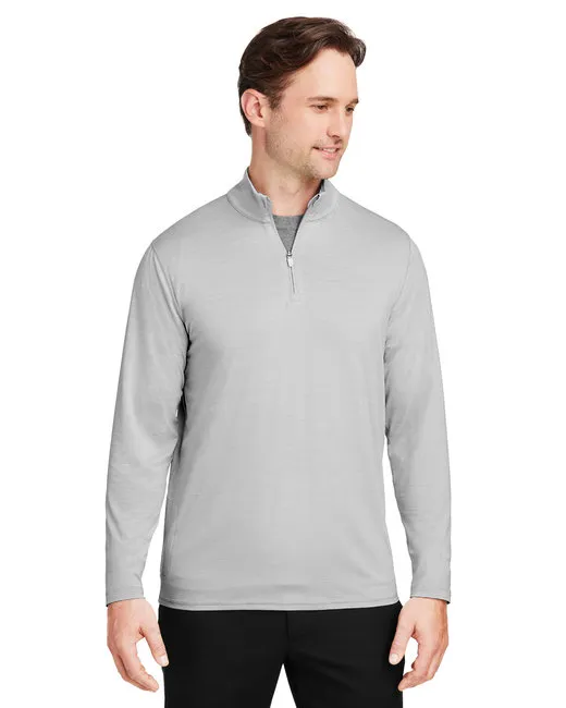Herren Cloudpane Quarter-Zip - HIGH RISE HTHR - S