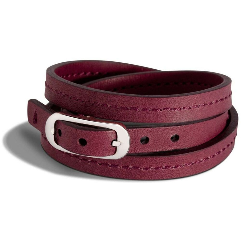 Shinola Detroit Premium Leder Triple Wrap Stitch Armband