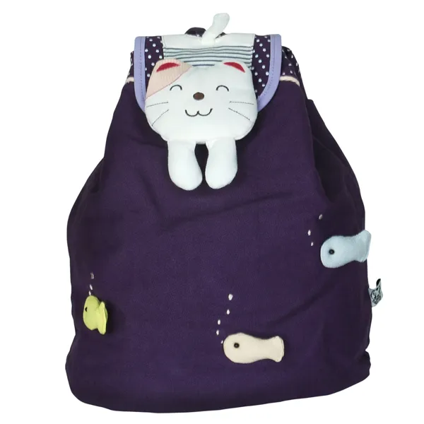 Schwimmen Fisch Stoff Kunst Schule Rucksack Outdoor Daypack