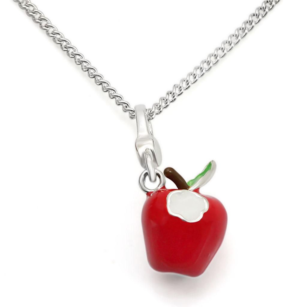 LOS428 - Silber 925 Sterling Silber Kette Anhänger ohne Stein