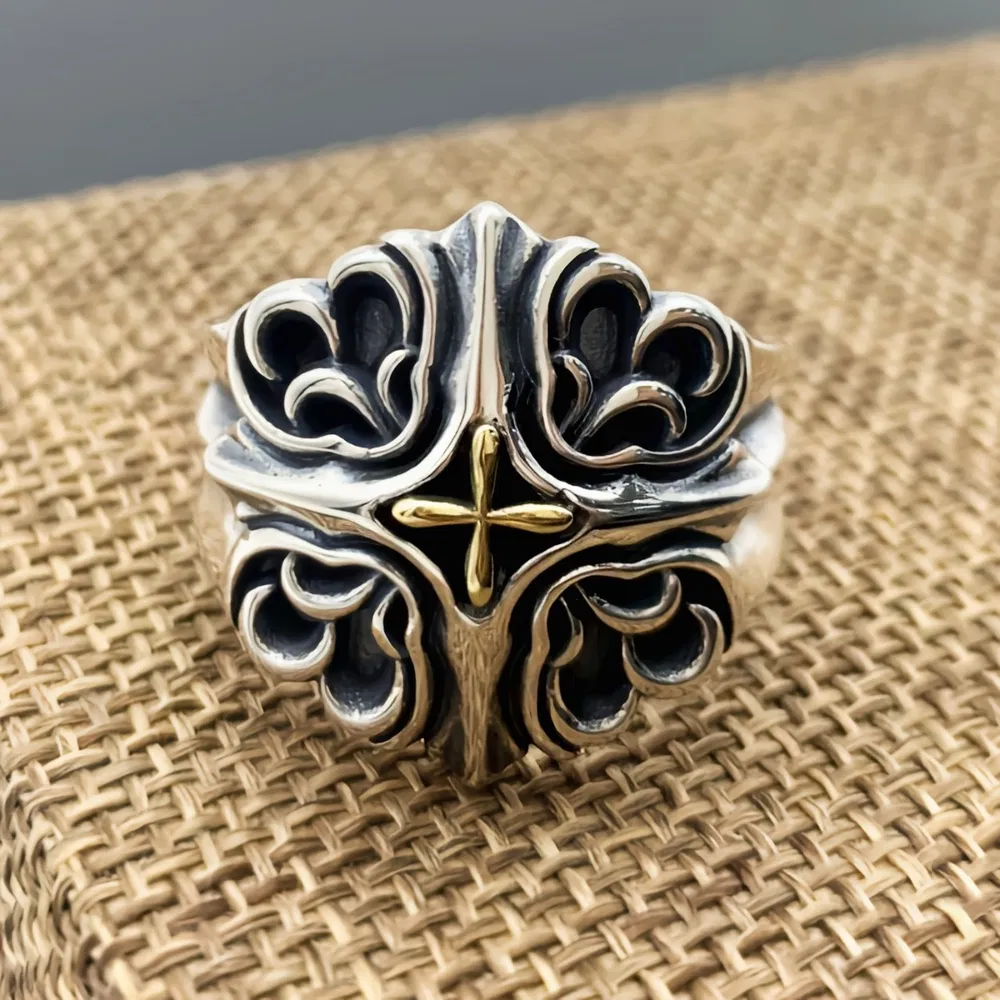 Mens Fashion Minimalist Personalisierte Vintage Ring