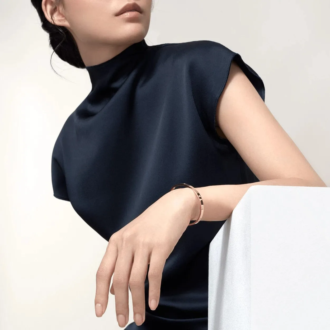 car The London Love Bracelet With 4 Diamonds Small Model-4mm Width