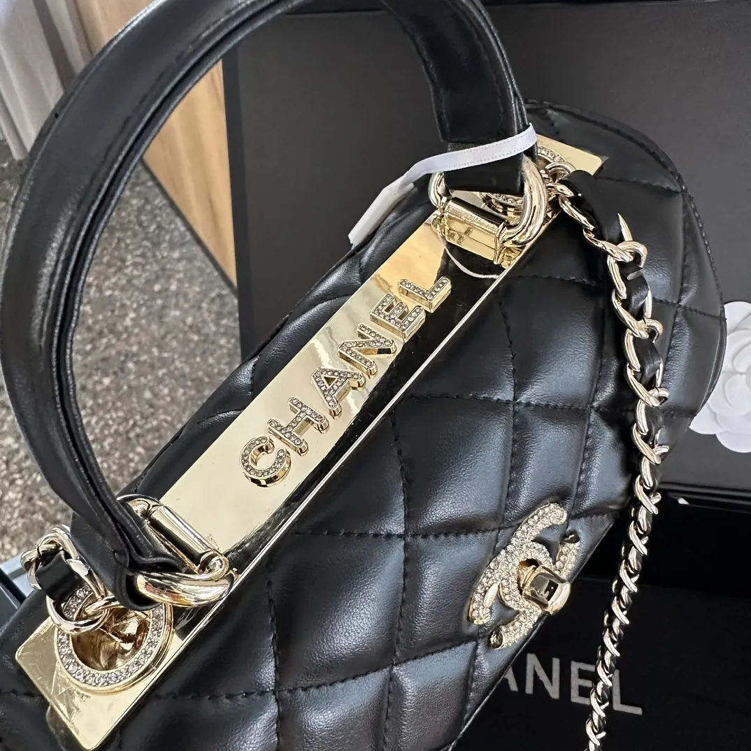 Flap Bag with Top Handle