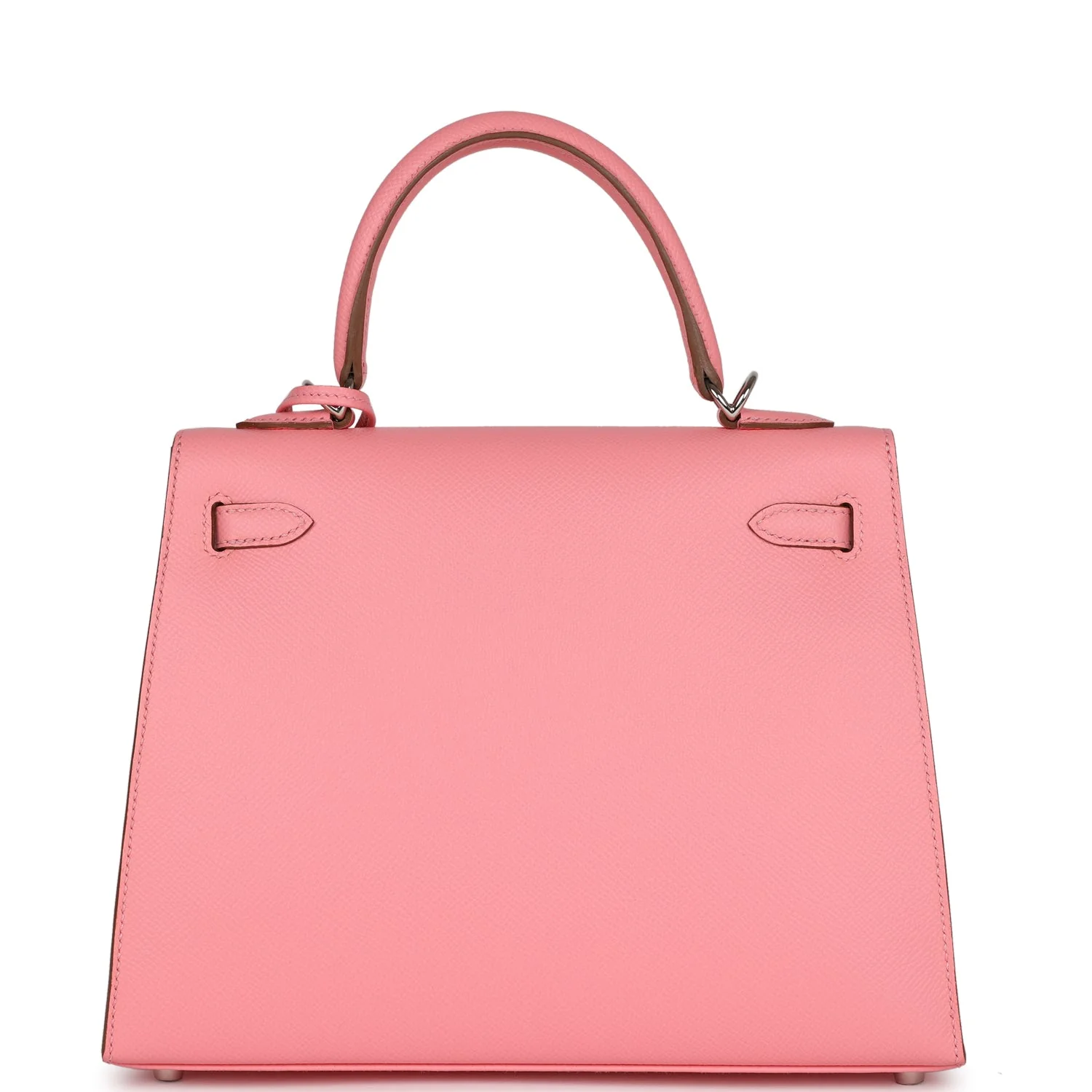 Hermes Kelly Sellier 25 Rose Confetti Epsom Palladium Hardware