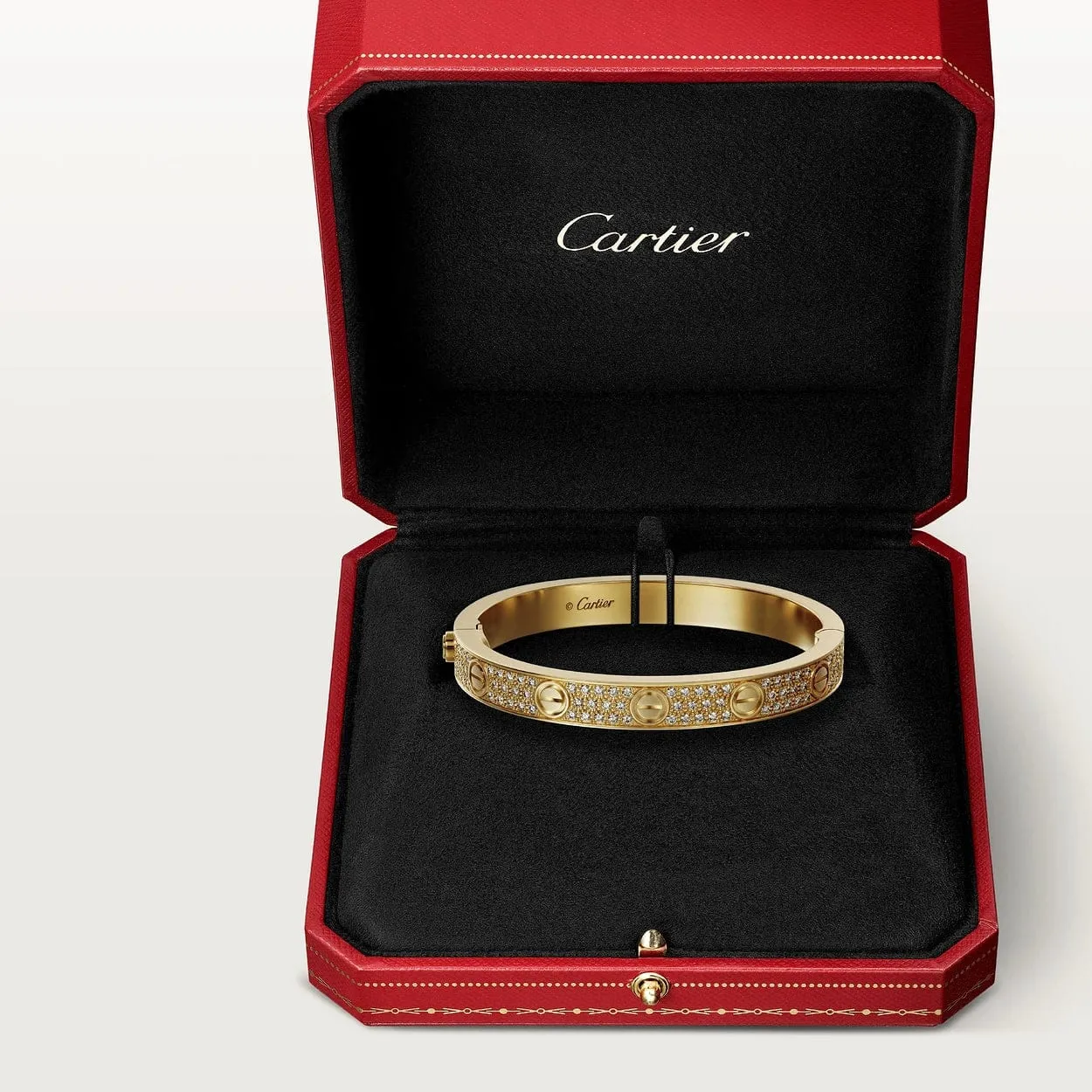 car The London Love Bracelet With Diamond Big Model-6mm Width