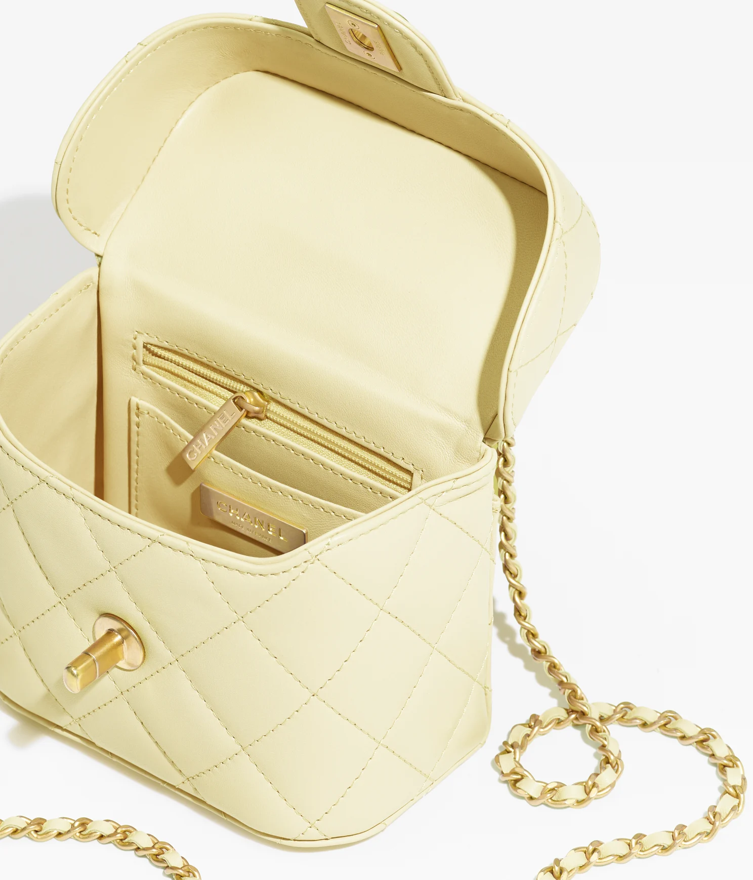 SMALL VANITY CASE-Light Yellow