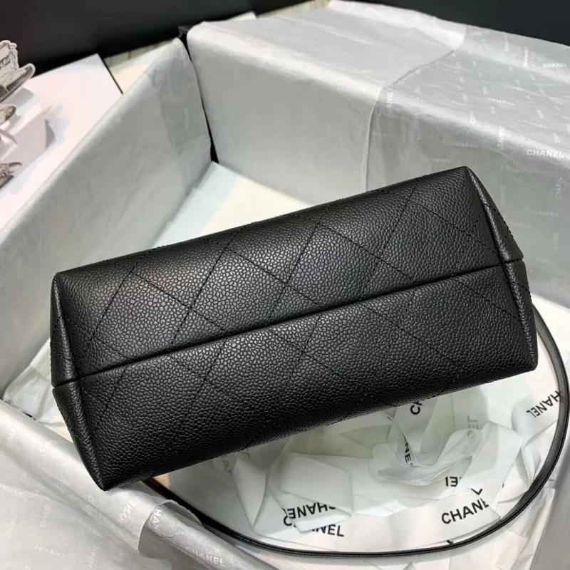 Chanel Grained Calfskin Small Hobo Bag As1461