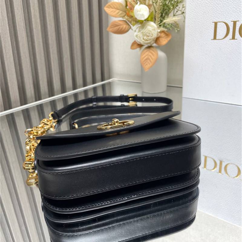 Dior 30 Montaigne Avenue Bag Black Box Calfskin
