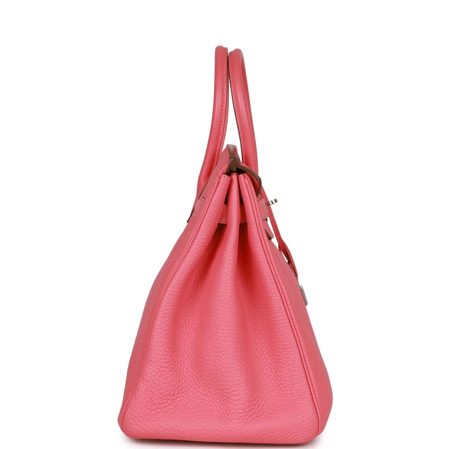 Pre-owned Hermes Birkin 35 Rose Lipstick Togo Palladium Hardware