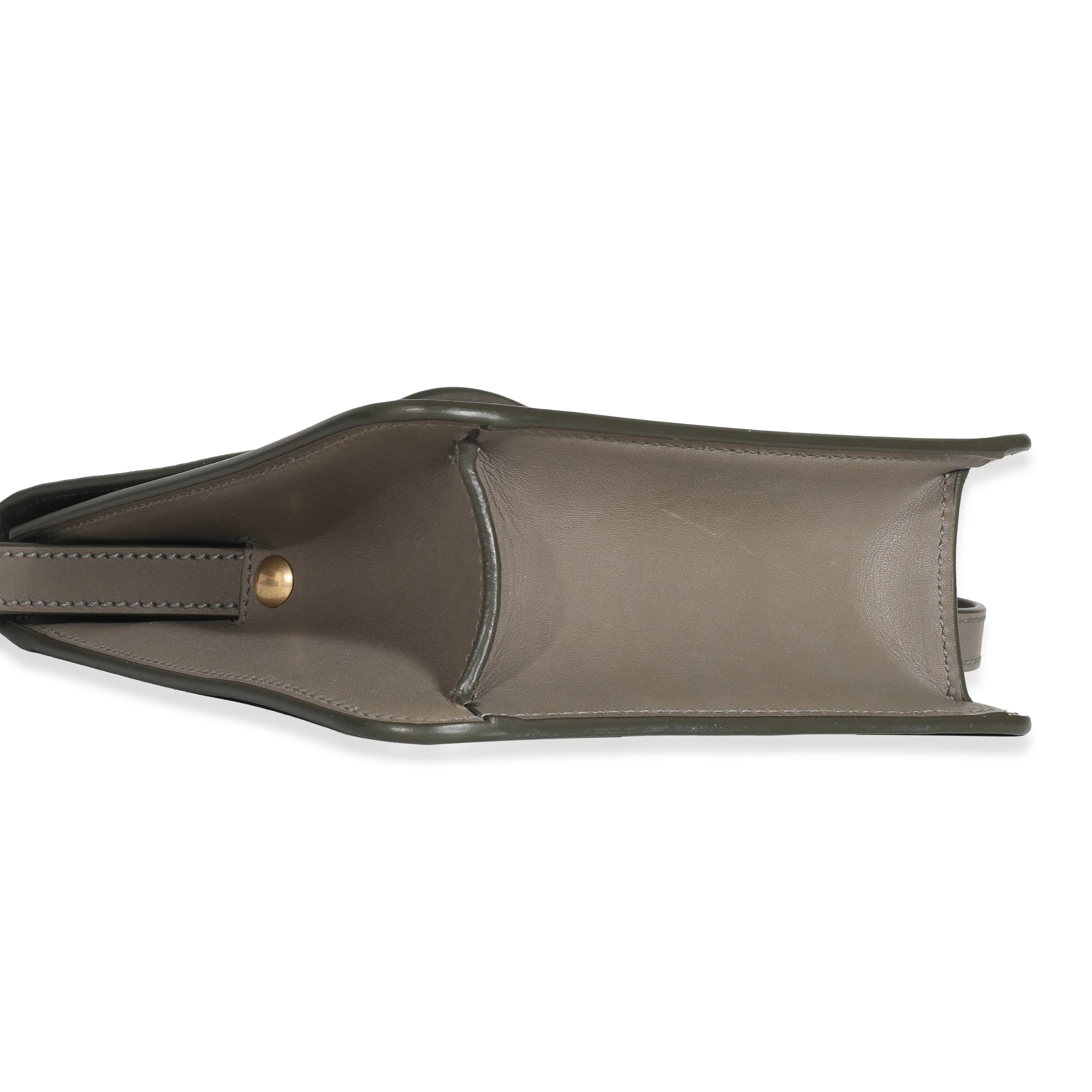 Saint Laurent Grey Leather North South Kaia Satchel