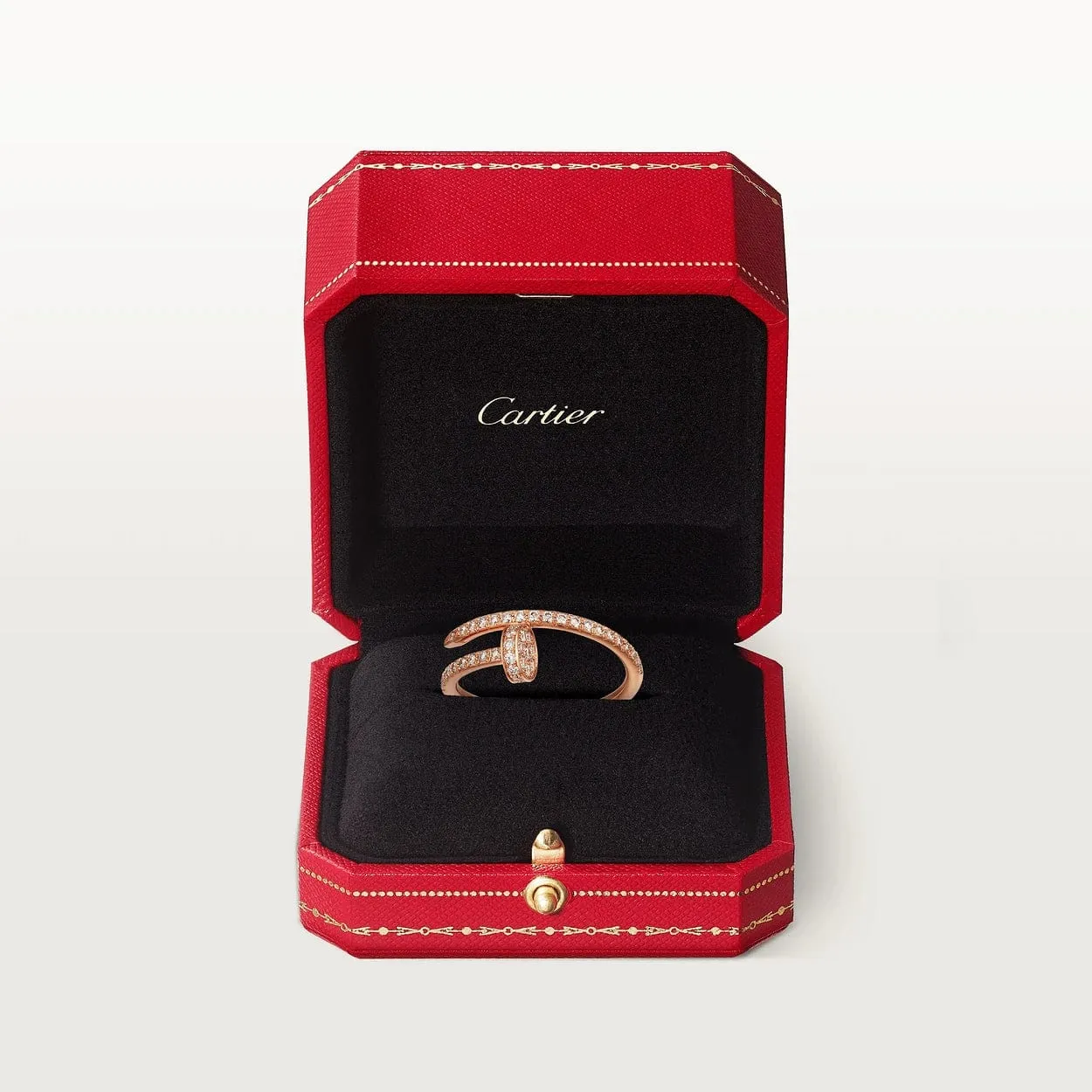 car Inspired Juste Un Clou Nail Ring-Diamond Paved