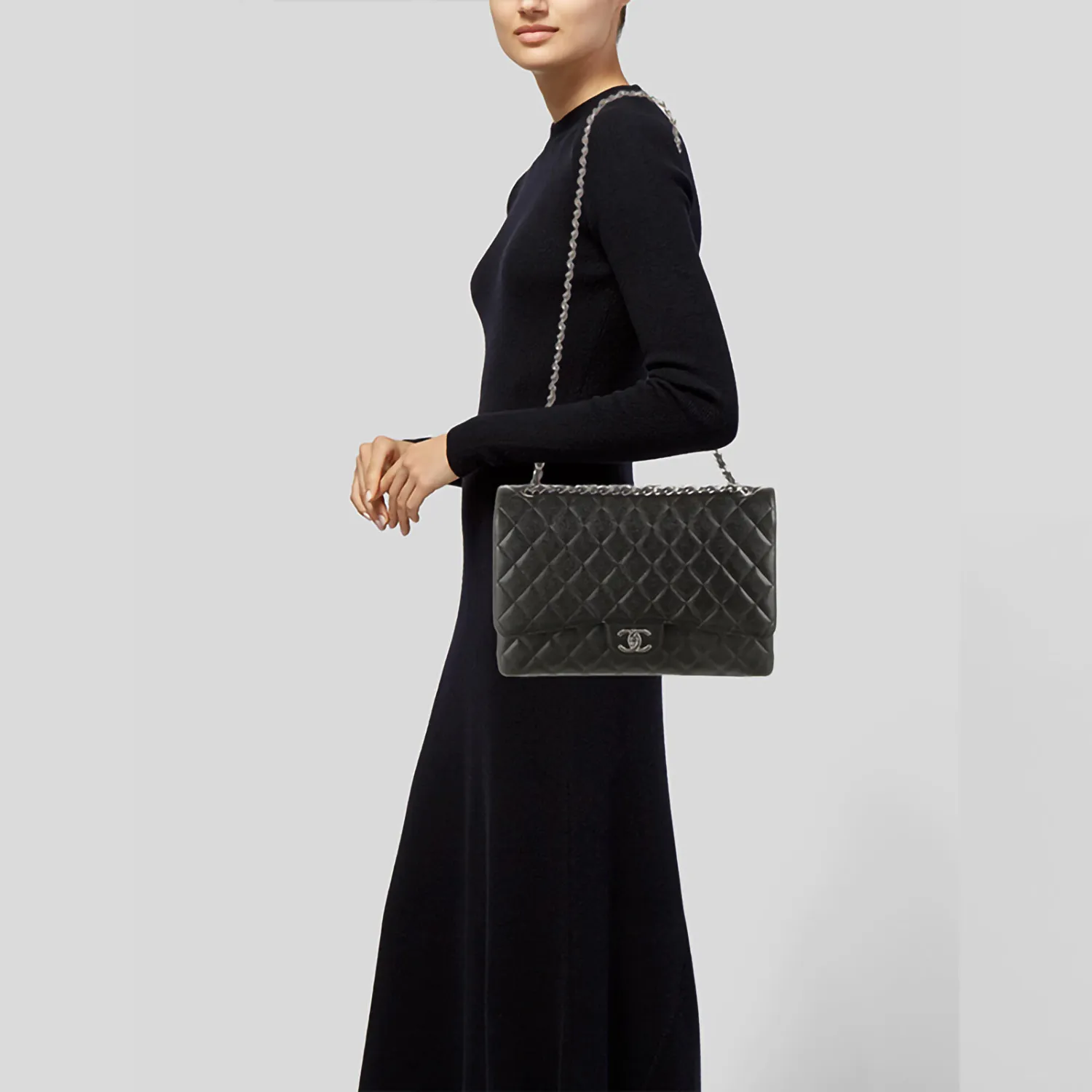 Classic Maxi Double Flap Bag