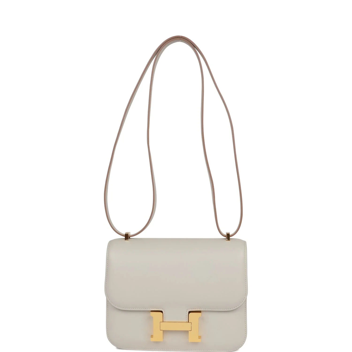 Hermes Constance 18 Gris Perle Swift Gold Hardware