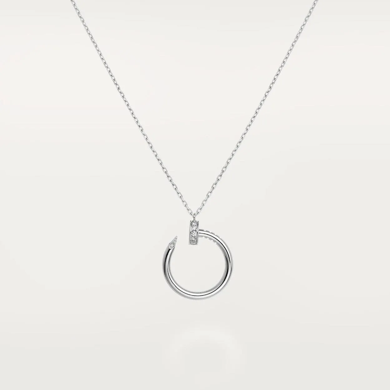 car Inspired  JUSTE UN CLOU Nail Necklace