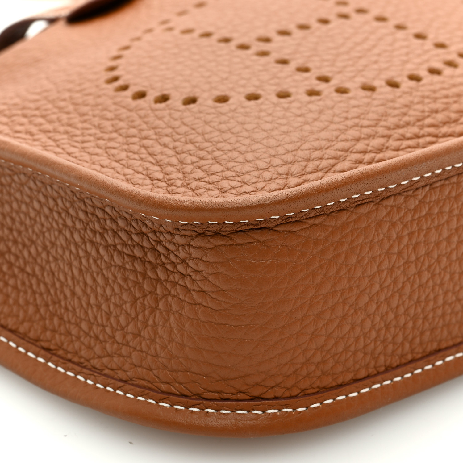 HERMES Taurillon Clemence Evelyne TPM Gold