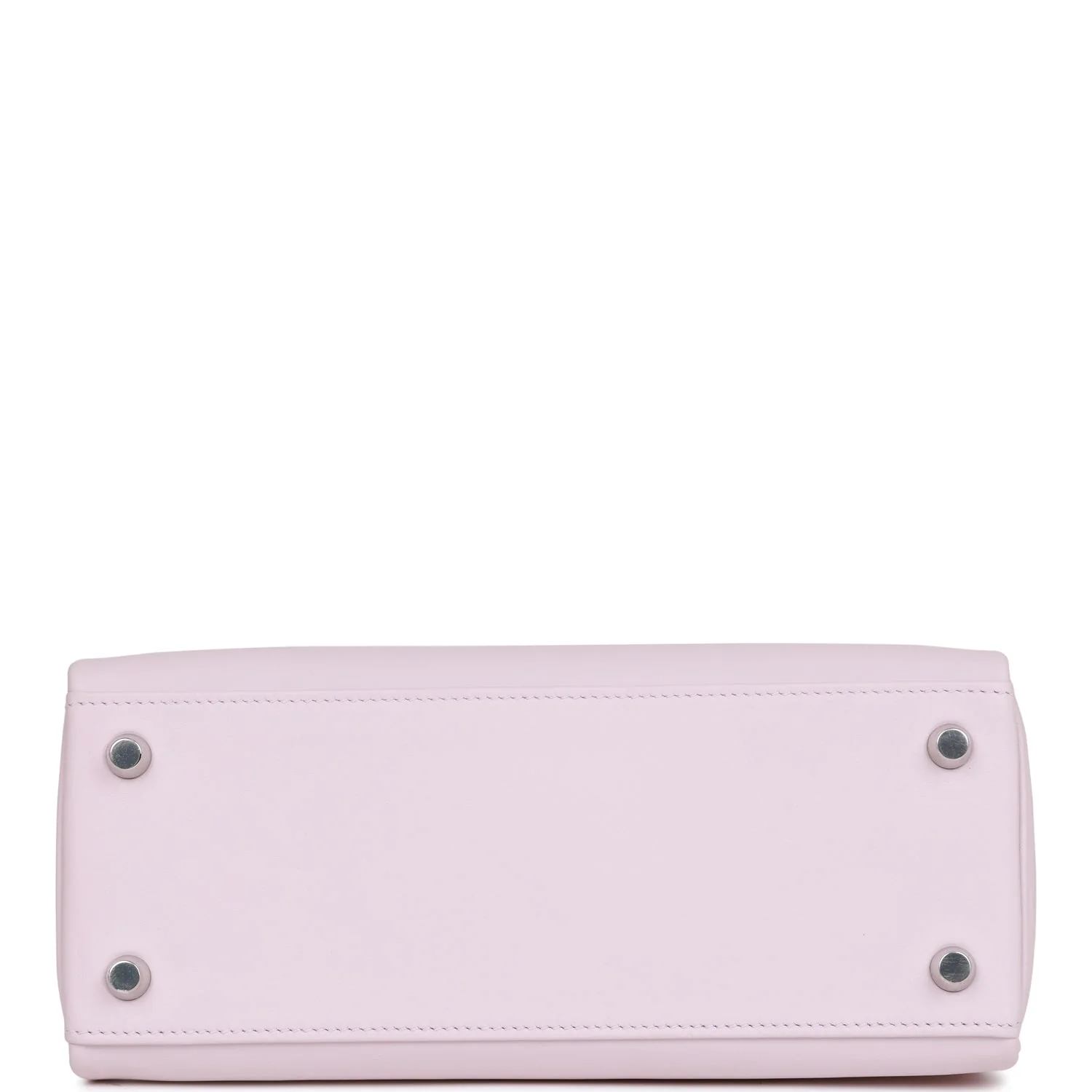 Hermes Kelly Retourne 25 Mauve Pale Swift Palladium Hardware