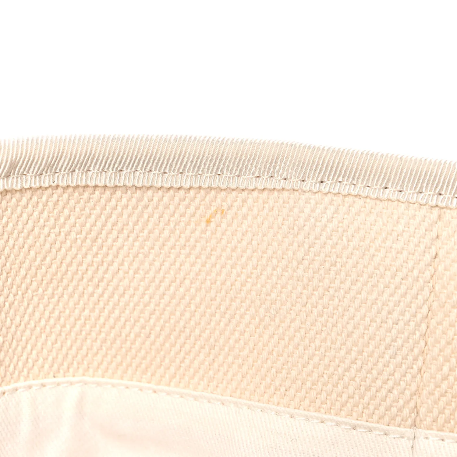 Canvas Pearl Large Deauville Tote Ecru Beige