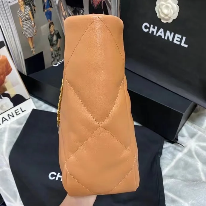 Chanel Shopping Chanel Bag 19 Brown For Women, Women’s Bags 16in/41cm