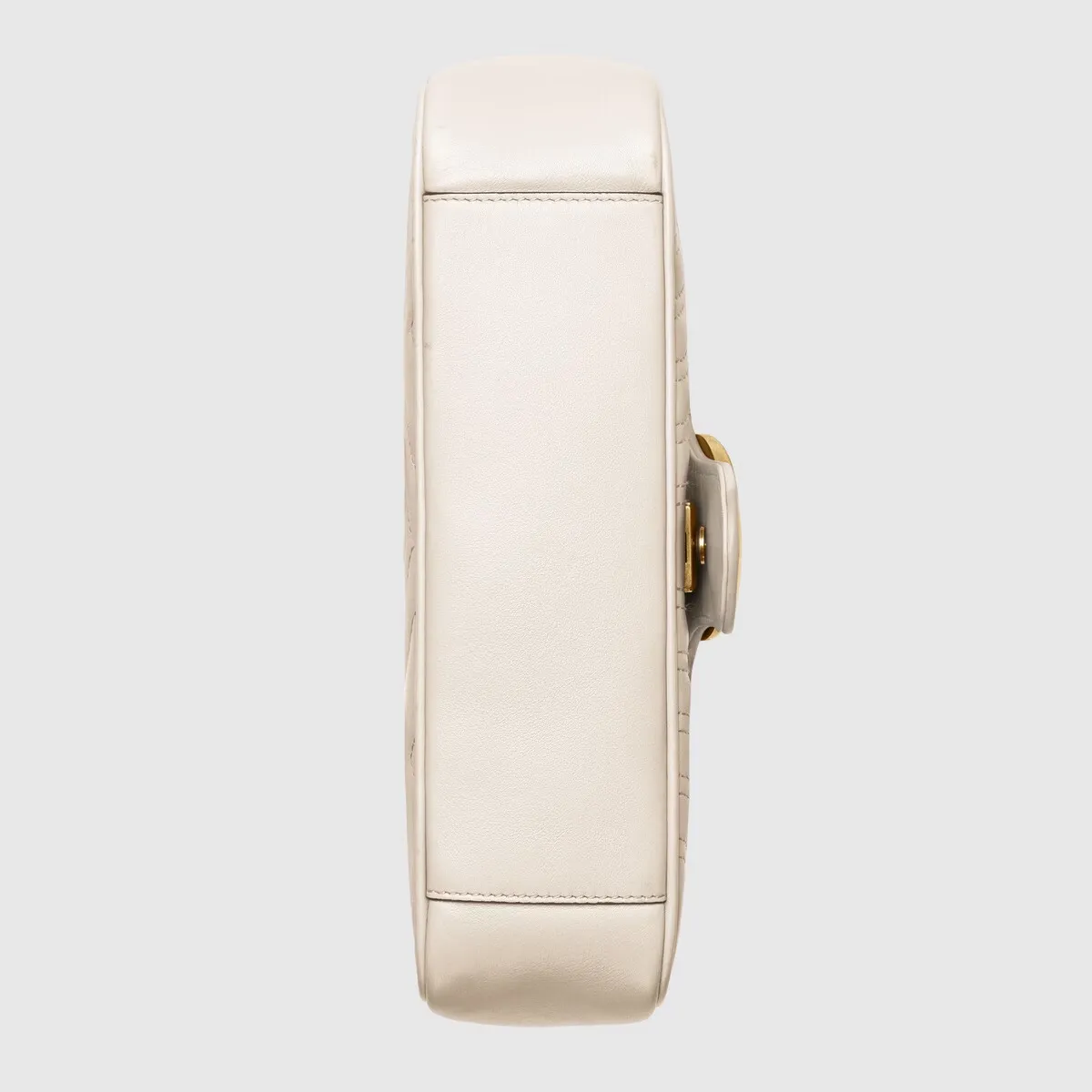 G Marmont Small White Matelass Shoulder Bag