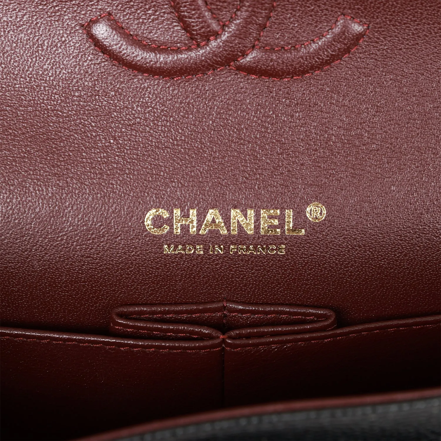 Small Classic Double Flap Bag Black Caviar Gold Hardware