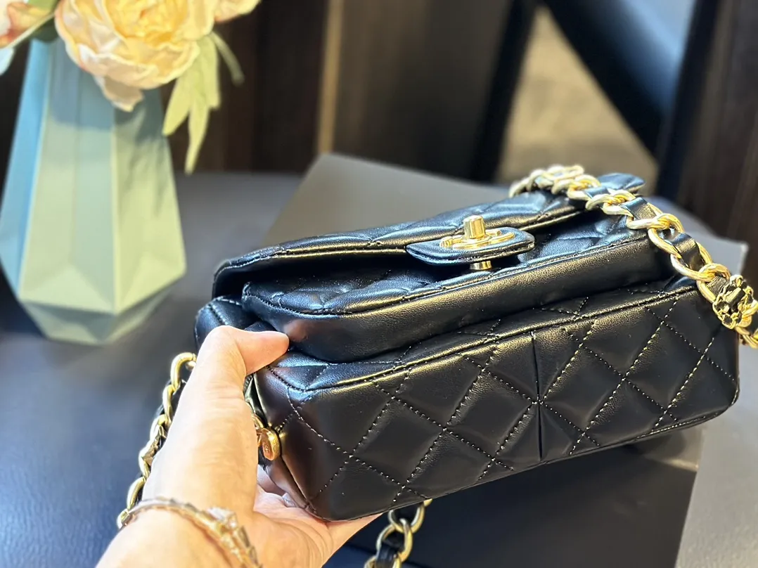 Mini Flap Bag with Top Handle