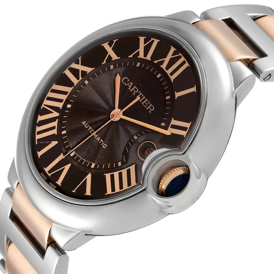 BALLON BLEU Rose Gold Mix Chocolate 42mm