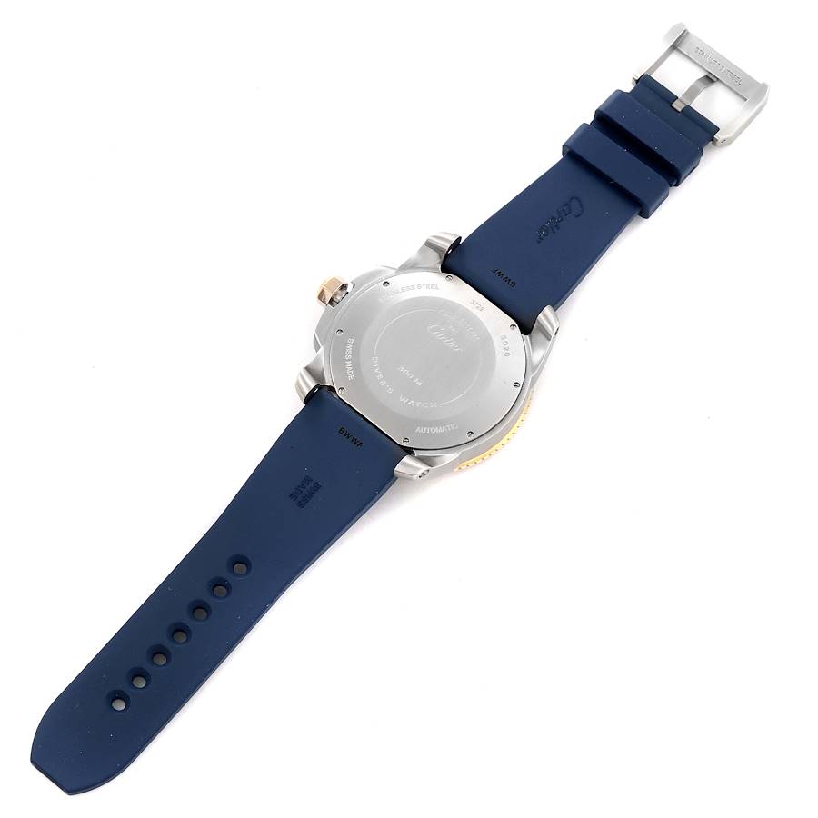 CALIBRE ROSE GOLD MIX BLUE 42mm