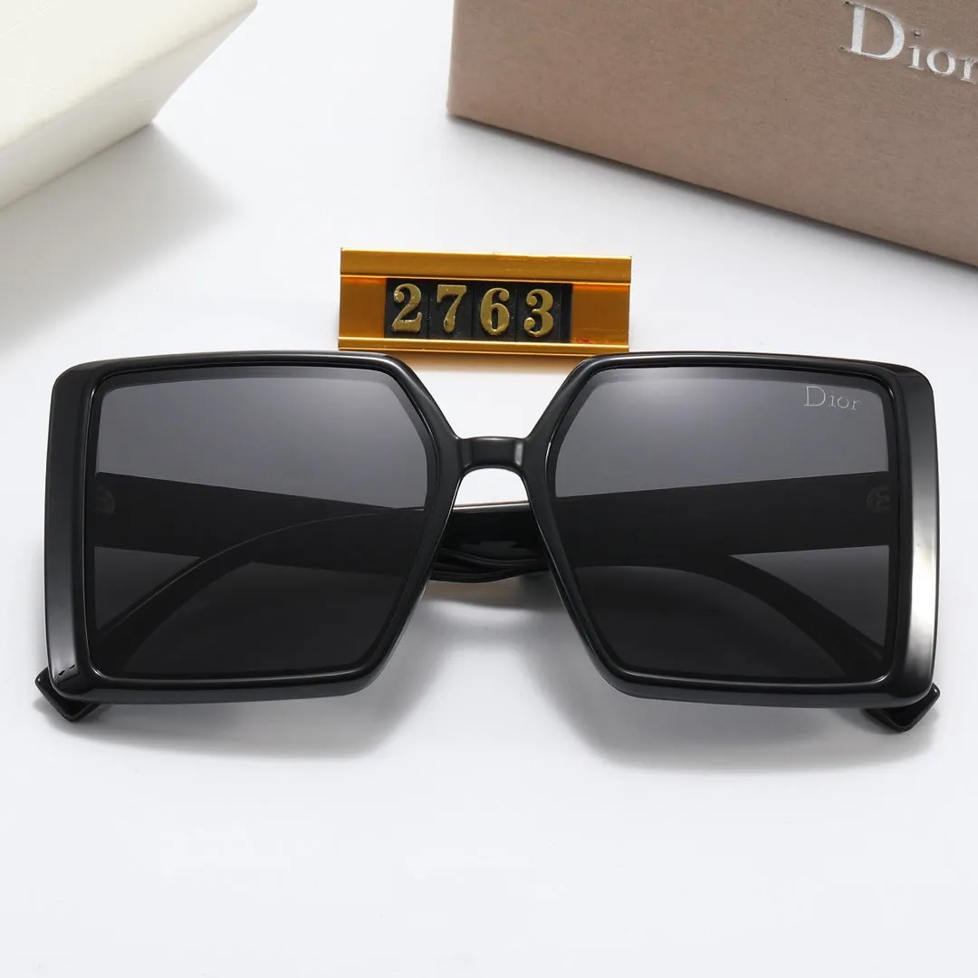 4 Colors Simple DI Letter Polarized Sunglasses