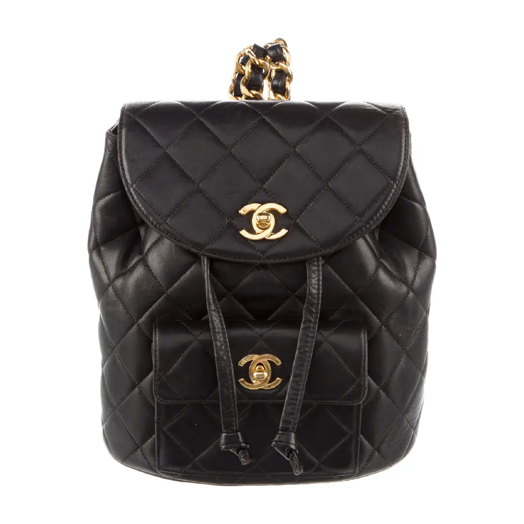 Vintage Quilted Mini Duma Backpack