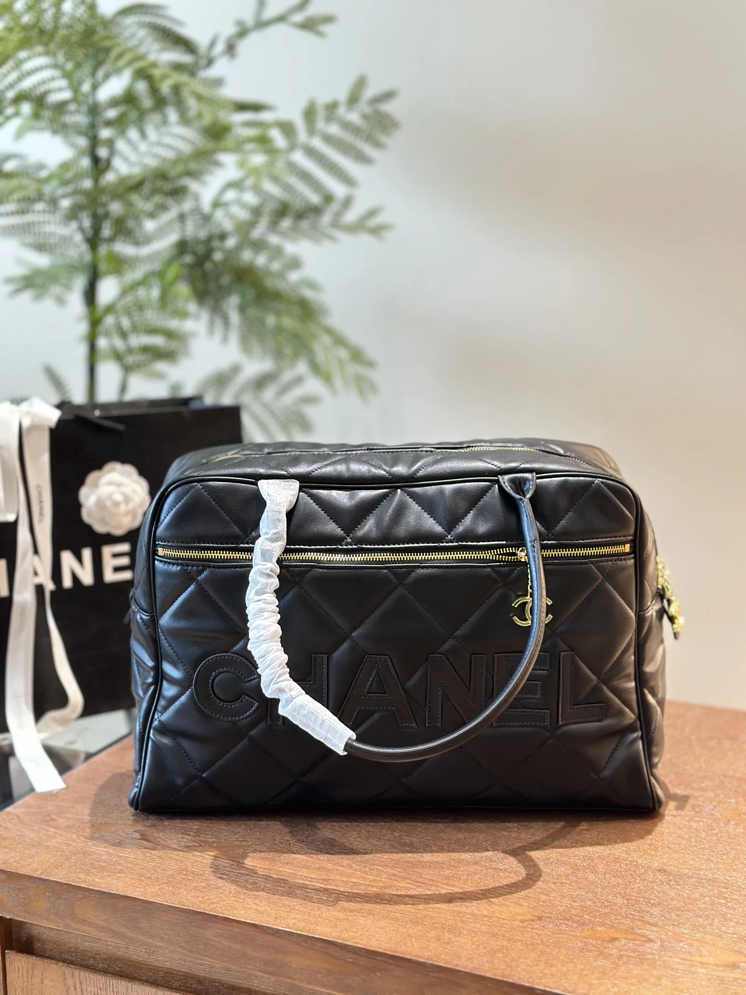 Maxi Logo Bowling Bag w/Tags