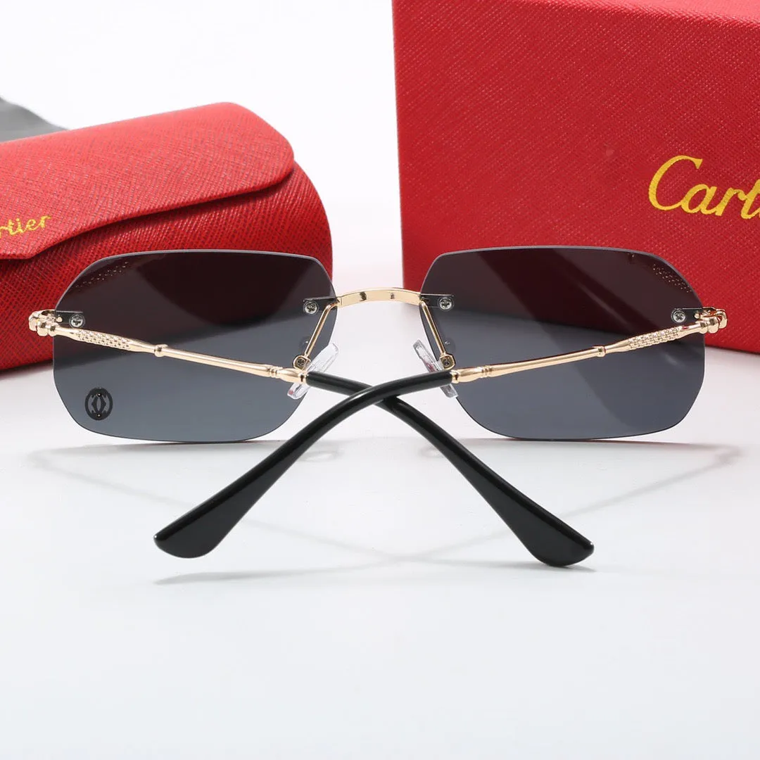 8-color fashionable CA letter sunglasses