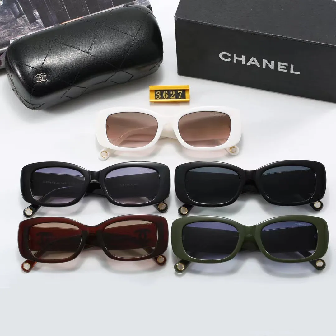 5-color fashionable CC letter sunglasses