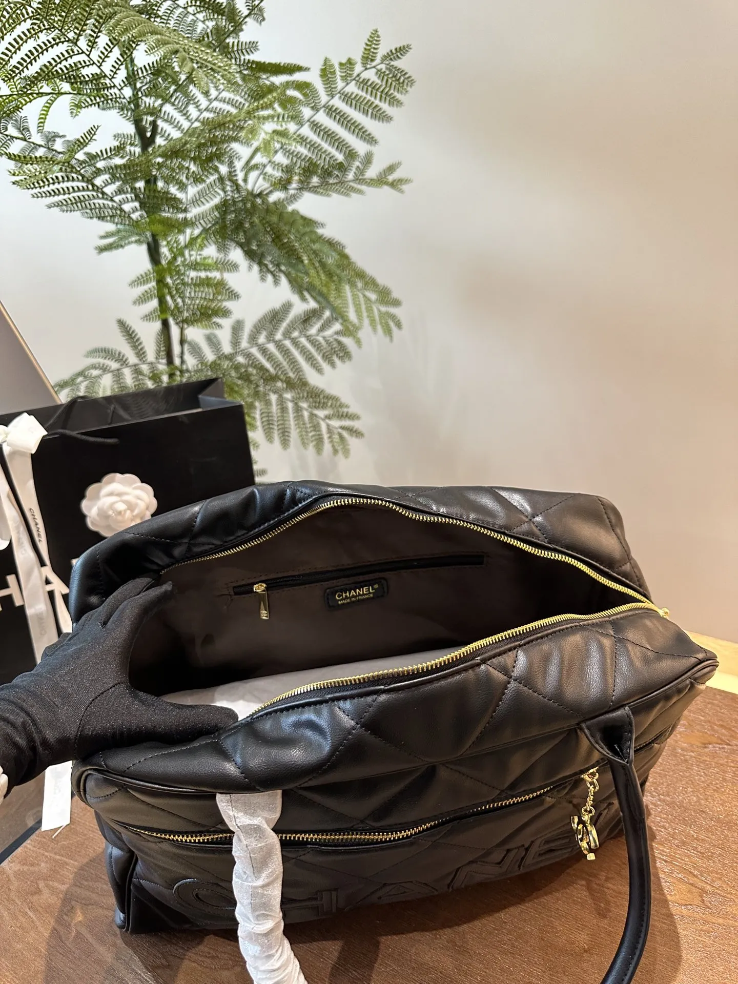 Maxi Logo Bowling Bag w/Tags