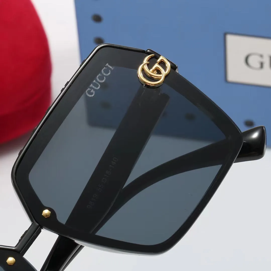 5-color fashionable GG letter sunglasses