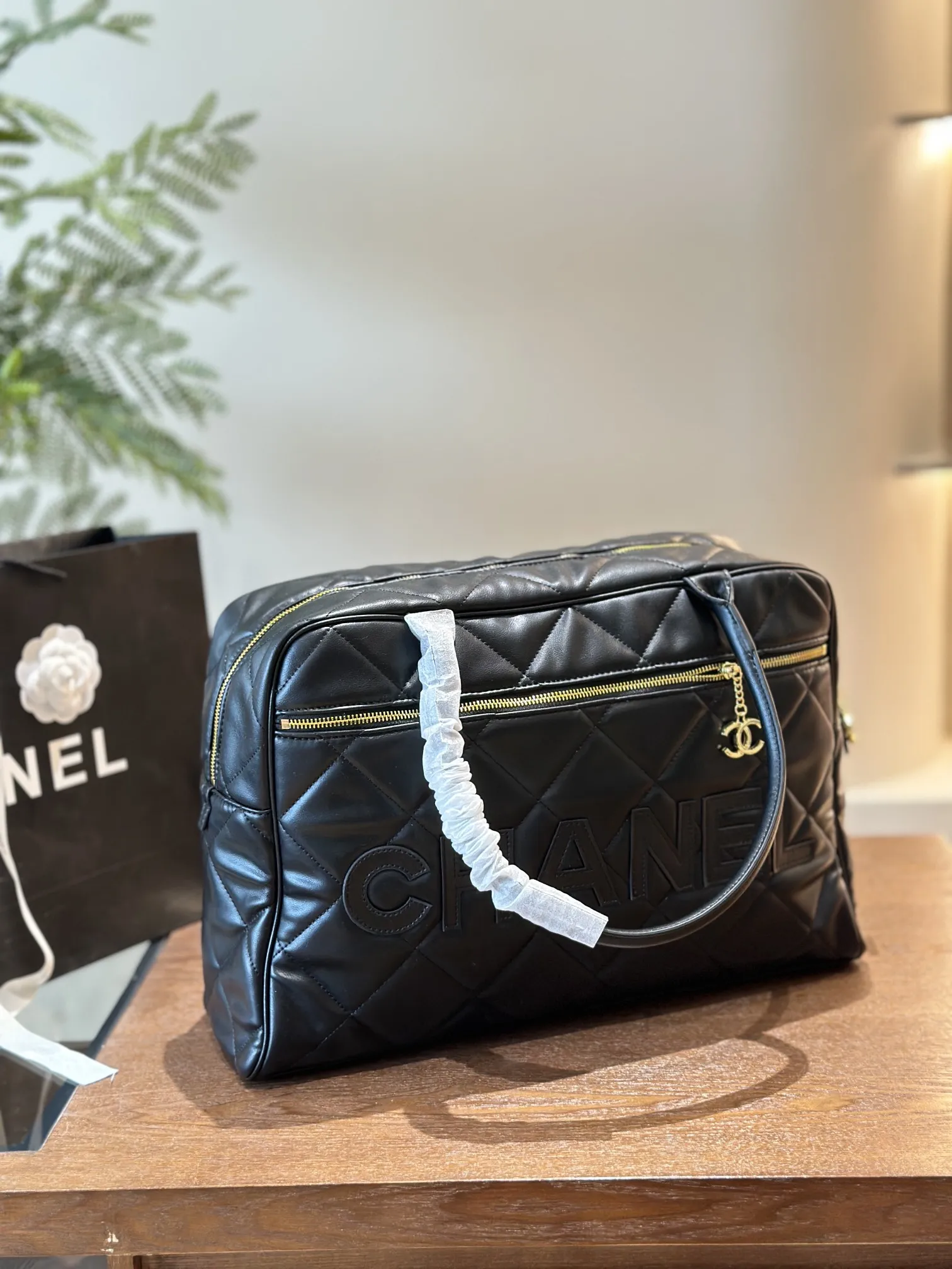 Maxi Logo Bowling Bag w/Tags