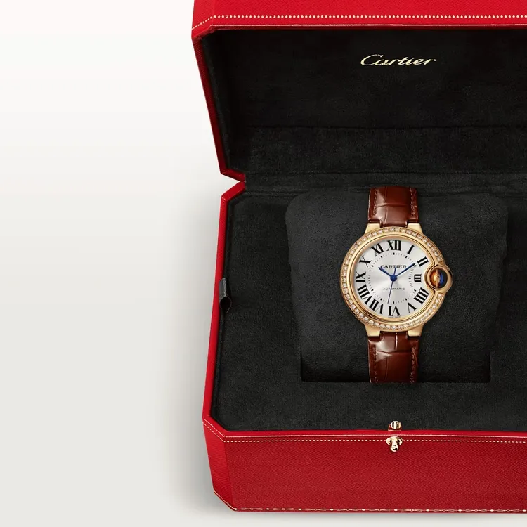 BALLON BLEU Diamond Yellow Gold 33mm