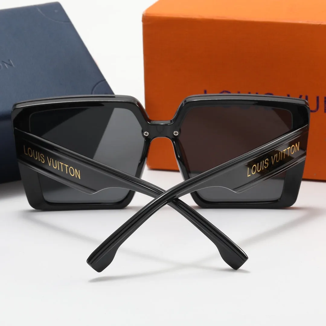 6 Colors Fashion Simple Square Printed Polarized Sunglasses