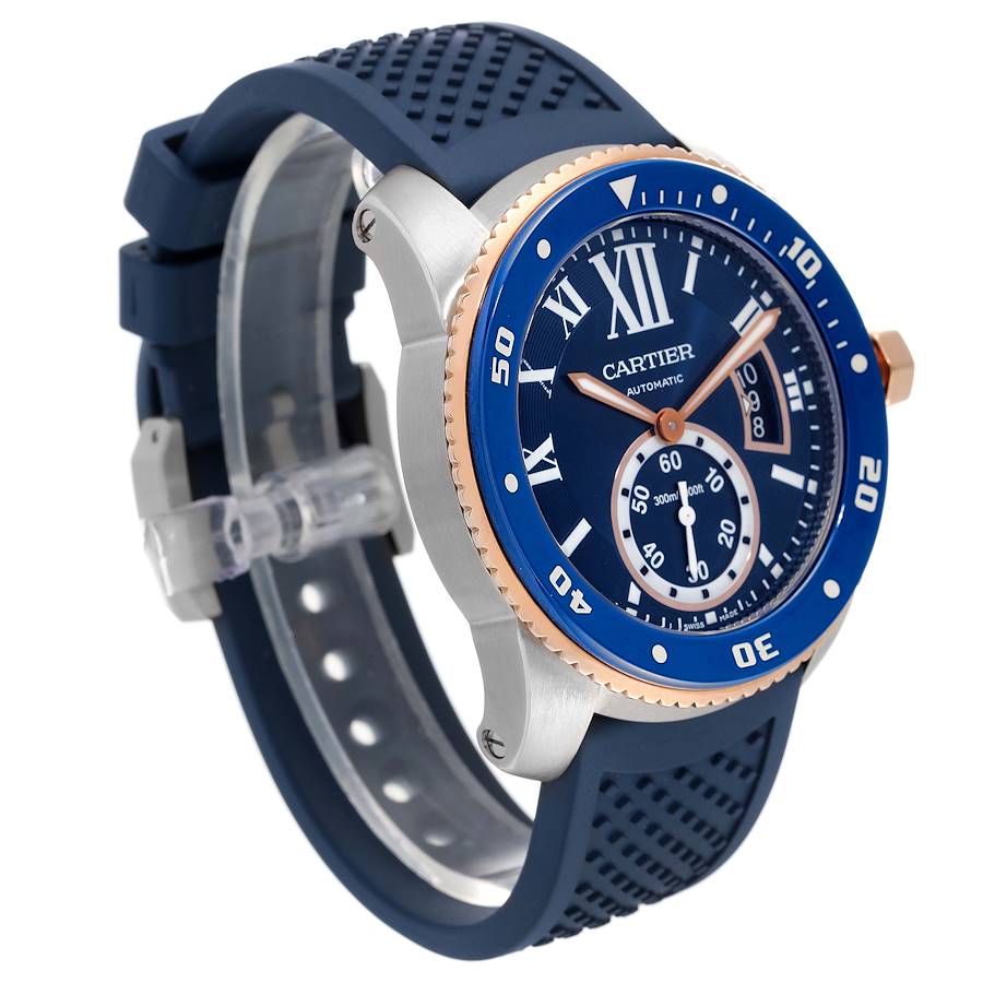 CALIBRE ROSE GOLD MIX BLUE 42mm