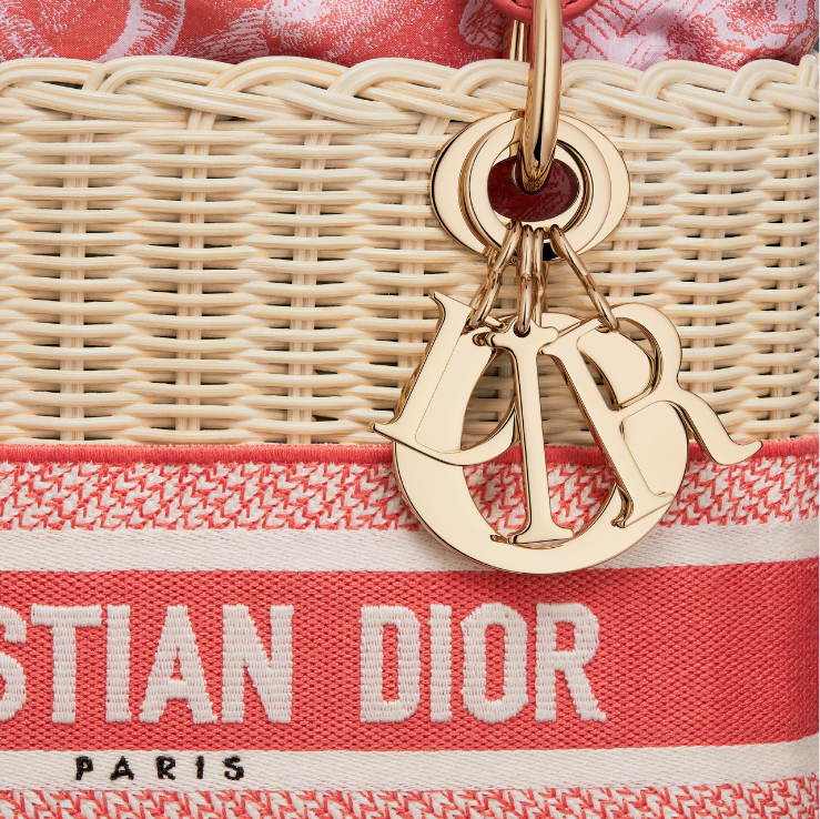 Medium Dioriviera Lady Dior Bag