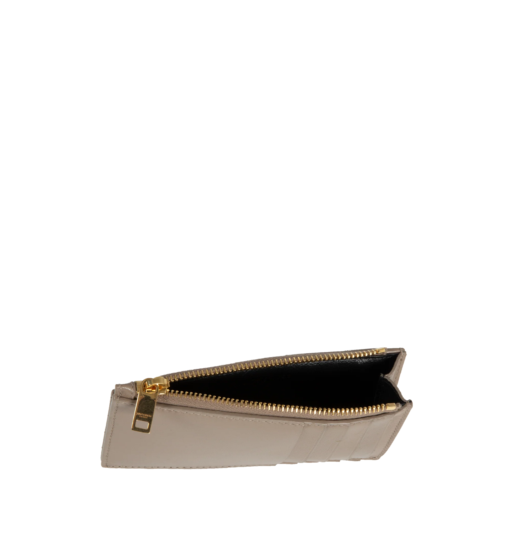 ZIPPED FRAGMENTS CREDIT CARD CASE