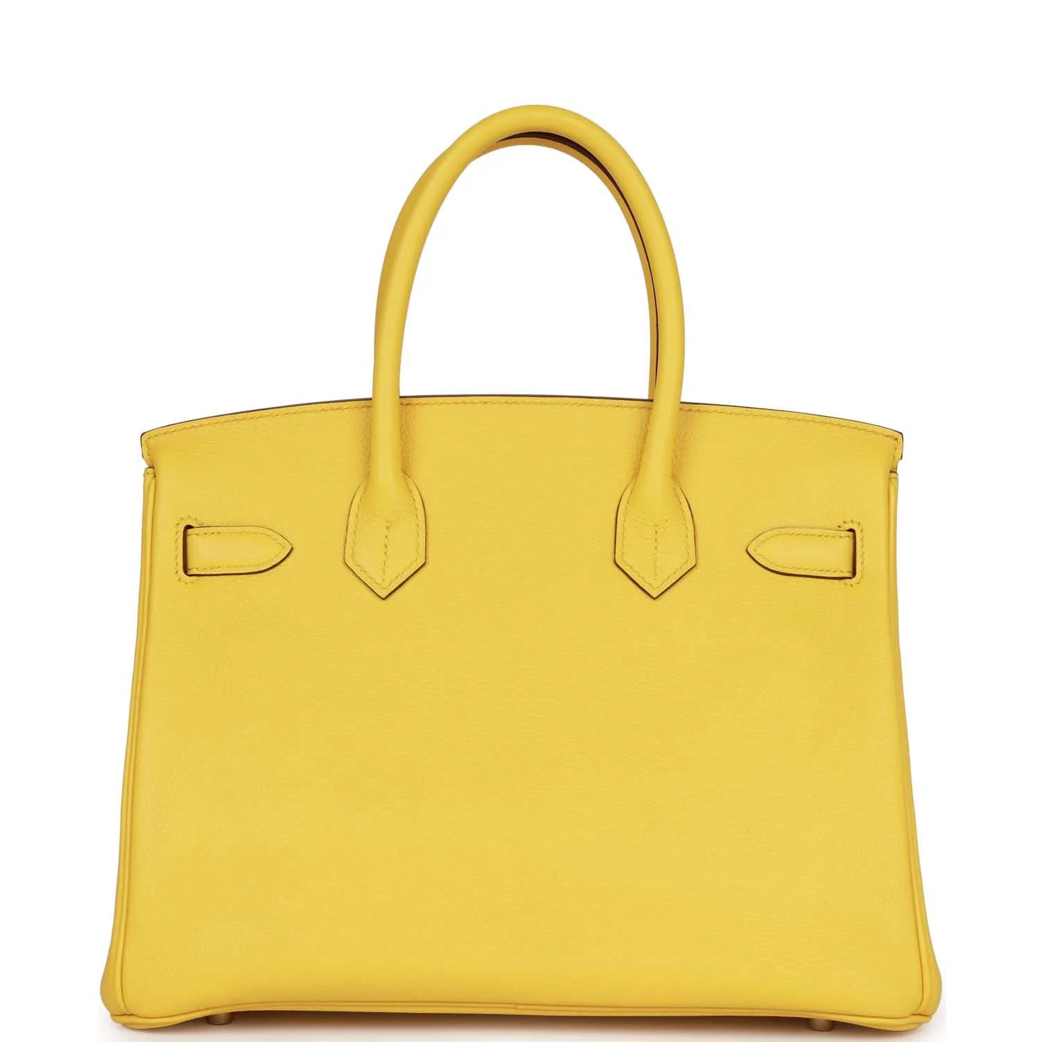 Hermes Birkin 30 Jaune de Naples Taurillon Novillo Palladium Hardware