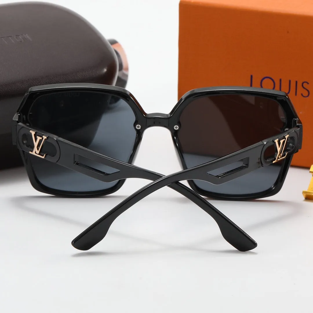 6-color fashion four-leaf clover hollow polarized sunglasses