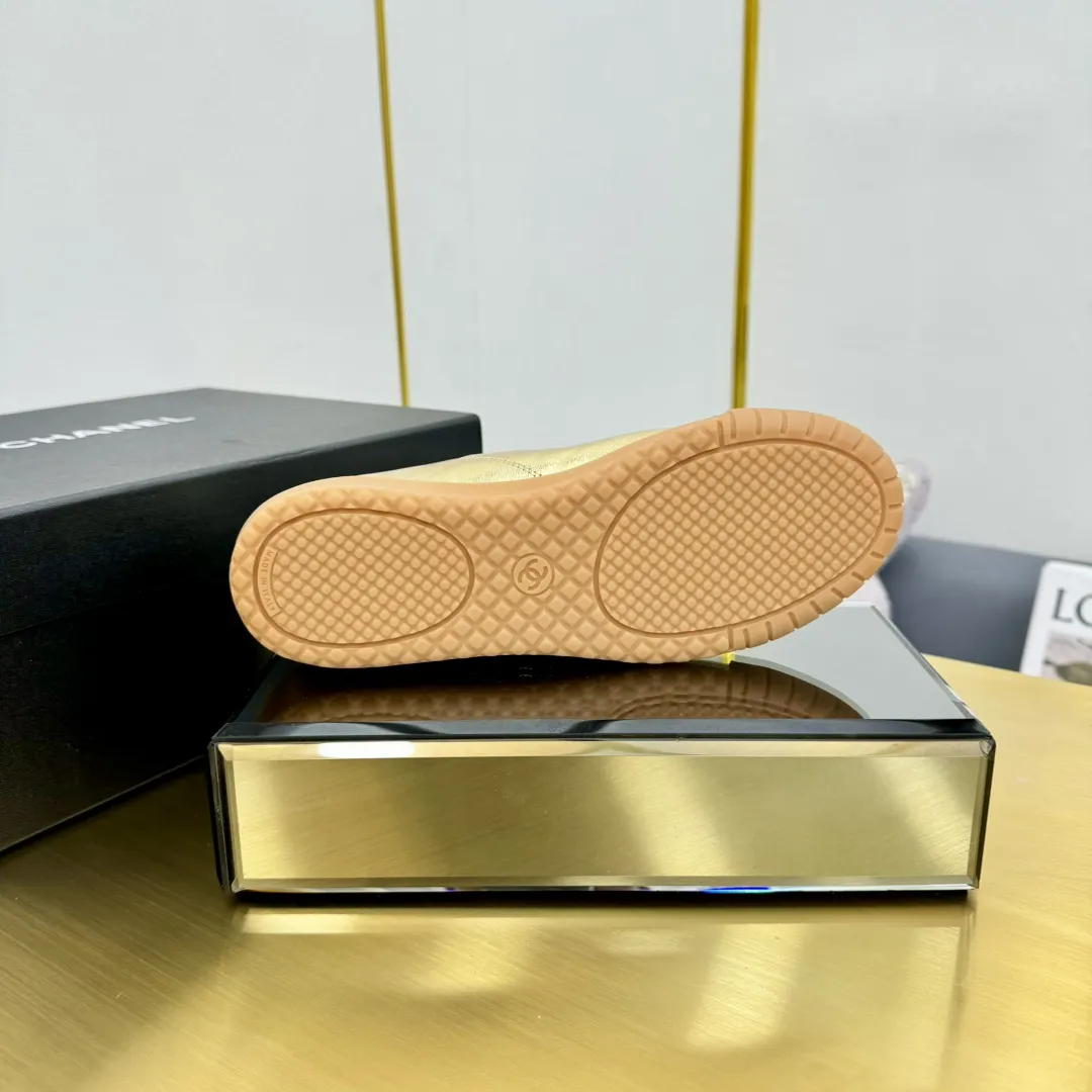 Cc new arrival women sneakers silver and gold shoes